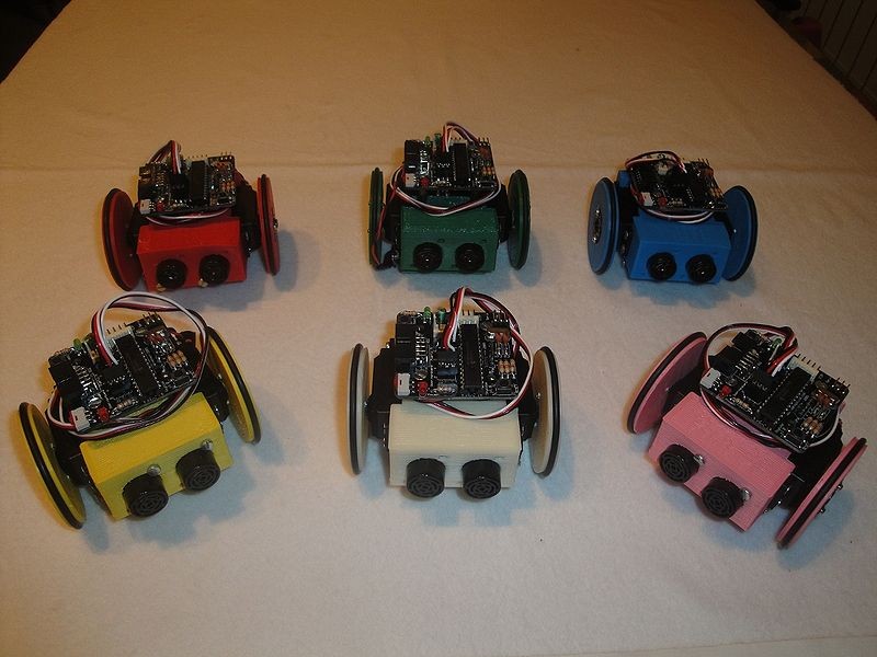 Hirikilabs erabilitako robot inprimagarriak